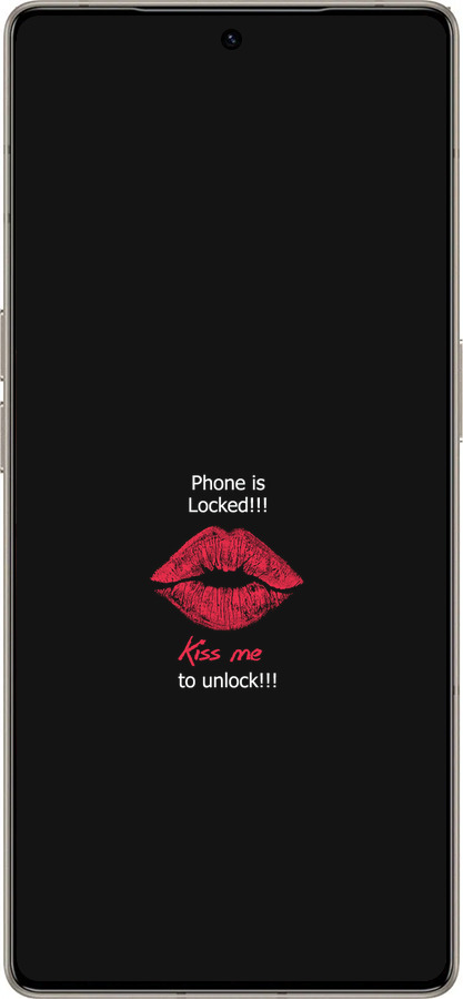 Силиконовый чехол Разблокируй-поцелуй для Infinix Note 50 Pro+ - 4372u-4041 изображение 