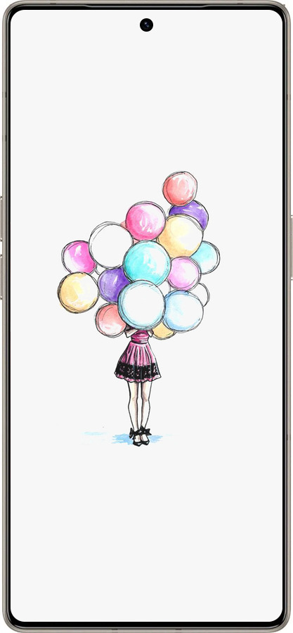 Силиконовый чехол Шарики для Infinix Note 50 Pro+ - 4387u-4041 изображение 