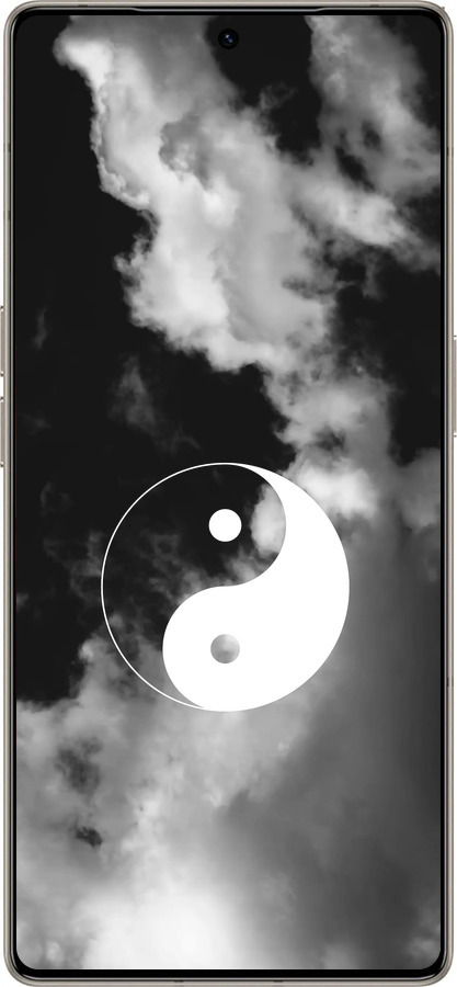 Силиконовый чехол Инь и Янь для Infinix Note 50 Pro+ - 4389u-4041 изображение 