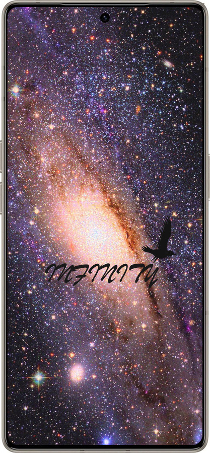 Силиконовый чехол Бесконечность для Infinix Note 50 Pro+ - 4390u-4041 изображение 