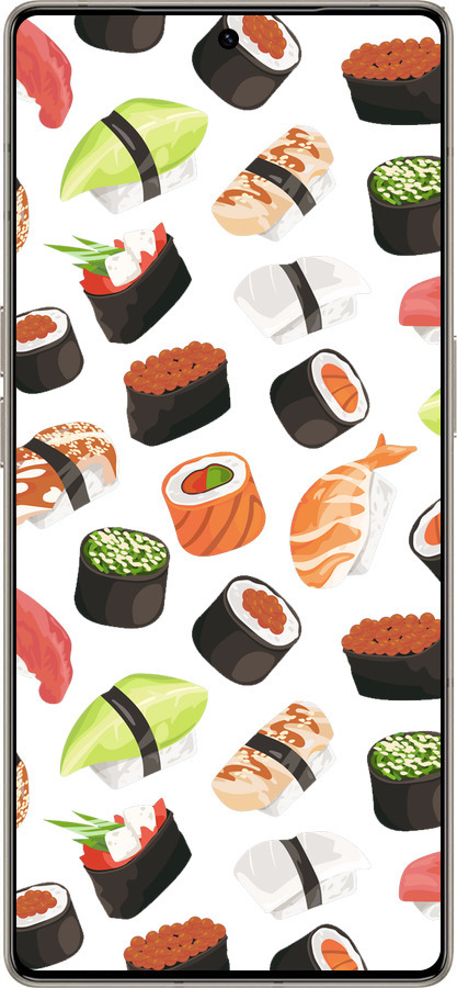 Силіконовий чехол Суші для Infinix Note 50 Pro+ - 4404u-4041 изображение 