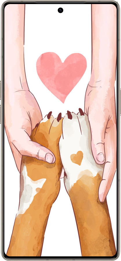 Силиконовый чехол Дружба для Infinix Note 50 Pro+ - 4410u-4041 изображение 