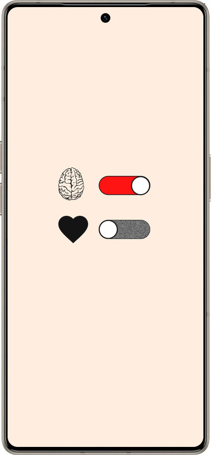 Силиконовый чехол Любовь и ум для Infinix Note 50 Pro+ - 4553u-4041 изображение 