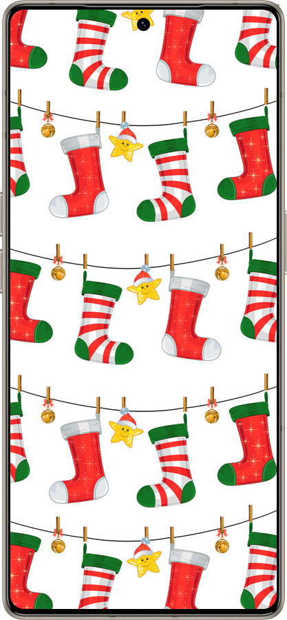 Силиконовый чехол Новогодний 9 для Infinix Note 50 Pro+ - 4622u-4041 изображение 