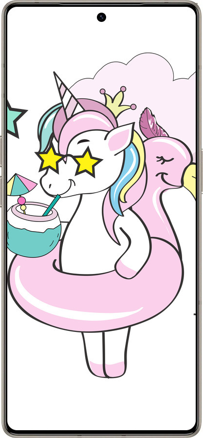 Силиконовый чехол Crown Unicorn для Infinix Note 50 Pro+ - 4660u-4041 изображение 