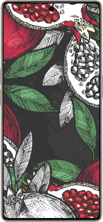 Силиконовый чехол Гранат для Infinix Note 50 Pro+ - 4692u-4041 изображение 