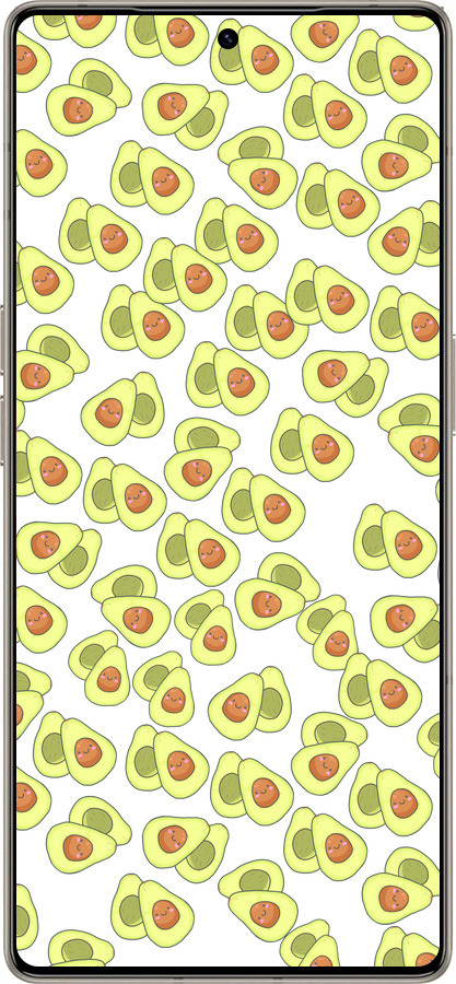 Силіконовий чехол Веселі авокадо для Infinix Note 50 Pro+ - 4799u-4041 изображение 