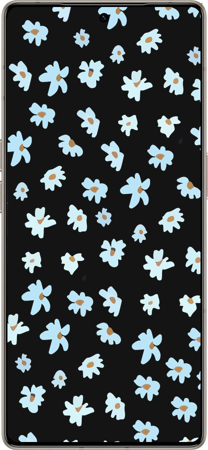 Силиконовый чехол Цветочный для Infinix Note 50 Pro+ - 4900u-4041 изображение 