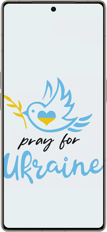 Силиконовый чехол Украина v2 для Infinix Note 50 Pro+ - 5230u-4041 изображение 