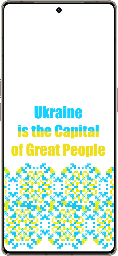 Силиконовый чехол Ukraine для Infinix Note 50 Pro+ - 5283u-4041 изображение 