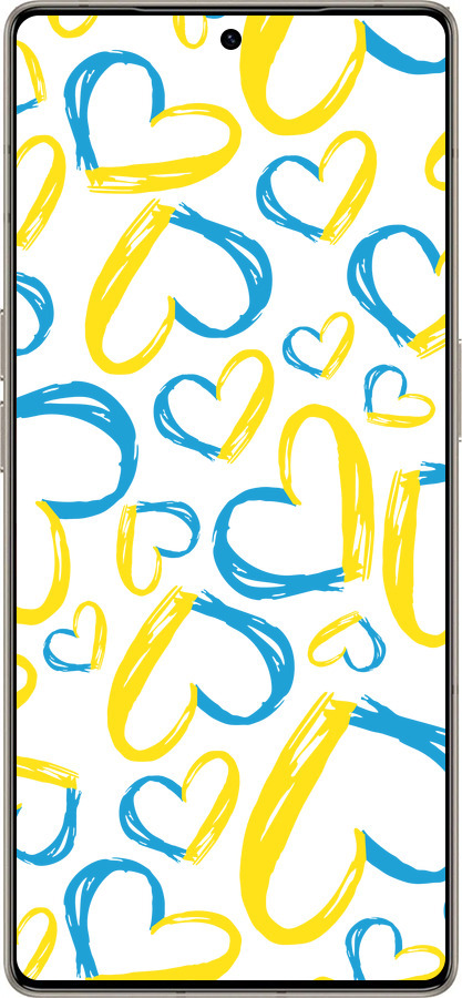 Силиконовый чехол Сердца UA для Infinix Note 50 Pro+ - 5292u-4041 изображение 