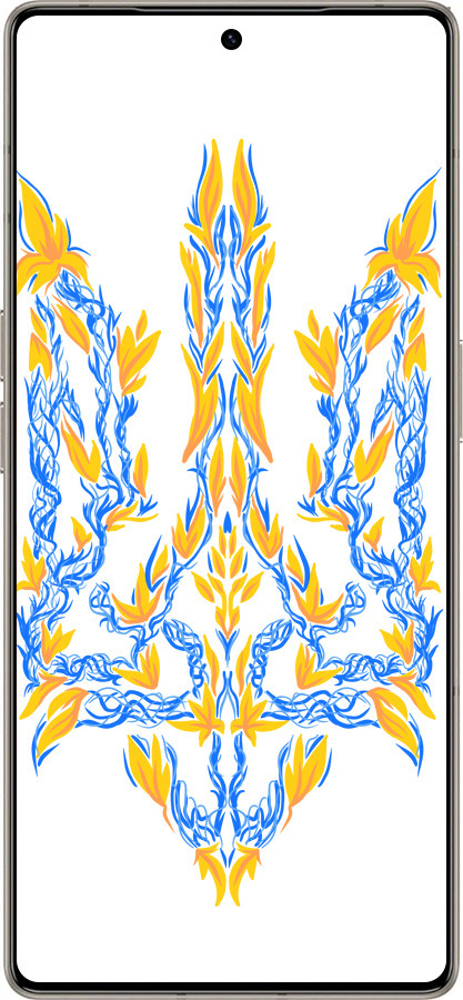 Силиконовый чехол Герб Украины v3 для Infinix Note 50 Pro+ - 5313u-4041 изображение 