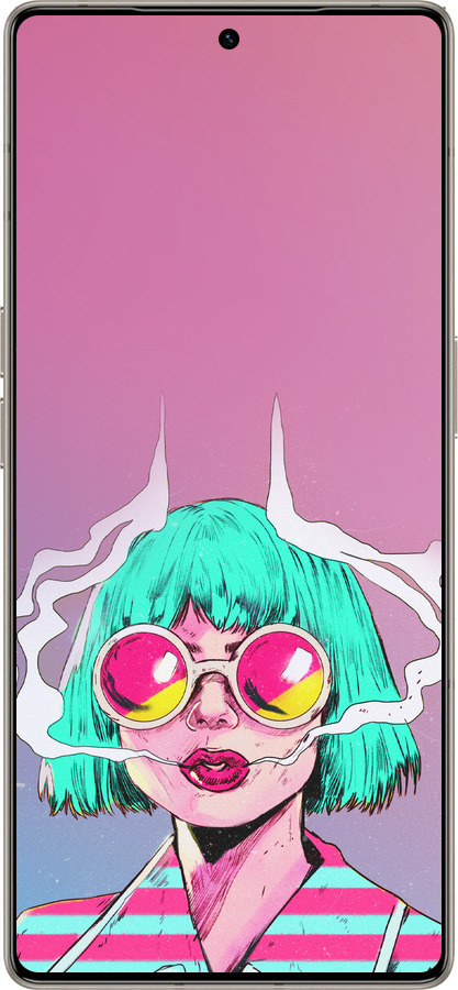 Силіконовий чехол Поп арт дівчина для Infinix Note 50 Pro+ - 5378u-4041 изображение 