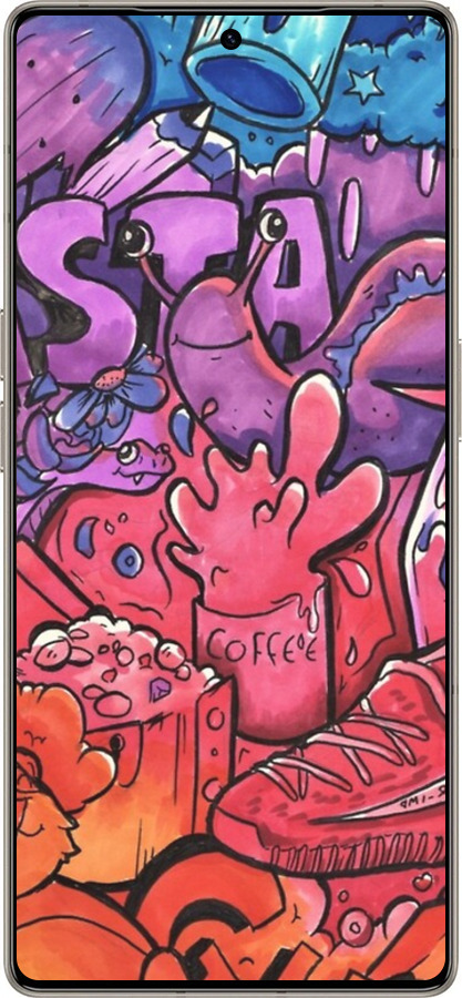 Силиконовый чехол № 5391 для Infinix Note 50 Pro+ - 5391u-4041 изображение 