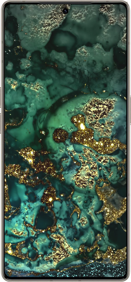 Силиконовый чехол Мрамор золото богатство для Infinix Note 50 Pro+ - 5419u-4041 изображение 