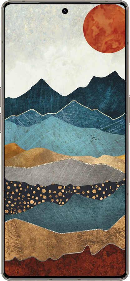 Силиконовый чехол Закат горы для Infinix Note 50 Pro+ - 5434u-4041 изображение 