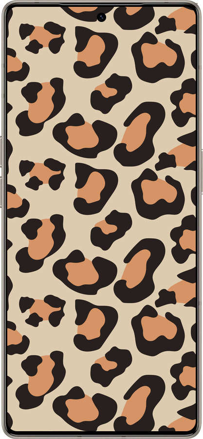 Силиконовый чехол Пятна леопарда v2 для Infinix Note 50 Pro+ - 5496u-4041 изображение 