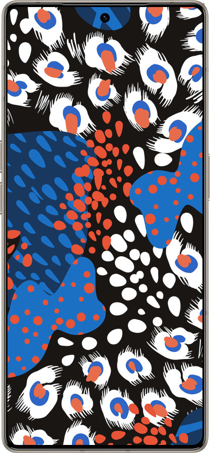 Силиконовый чехол Абстрактный фон v2 для Infinix Note 50 Pro+ - 5503u-4041 изображение 