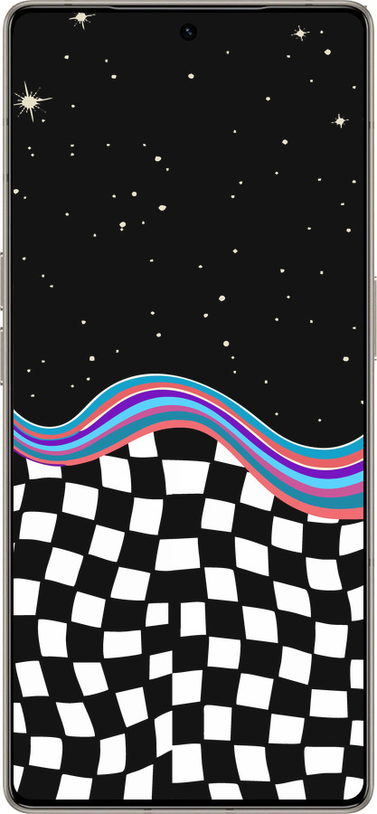 Силиконовый чехол Абстрактный космос для Infinix Note 50 Pro+ - 5512u-4041 изображение 