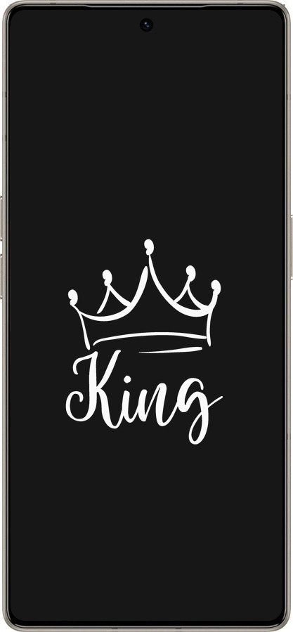 Силіконовий чехол Queen & King для нього для Infinix Note 50 Pro+ - 5521u-4041 изображение 