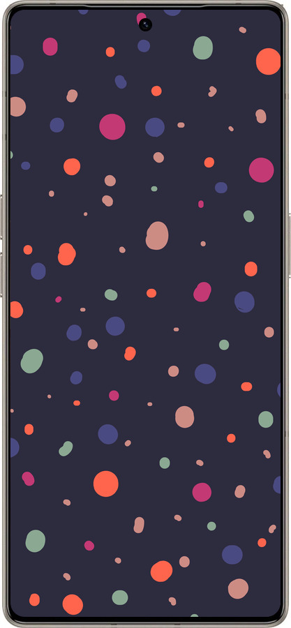 Силиконовый чехол Горошек v2 для Infinix Note 50 Pro+ - 5599u-4041 изображение 