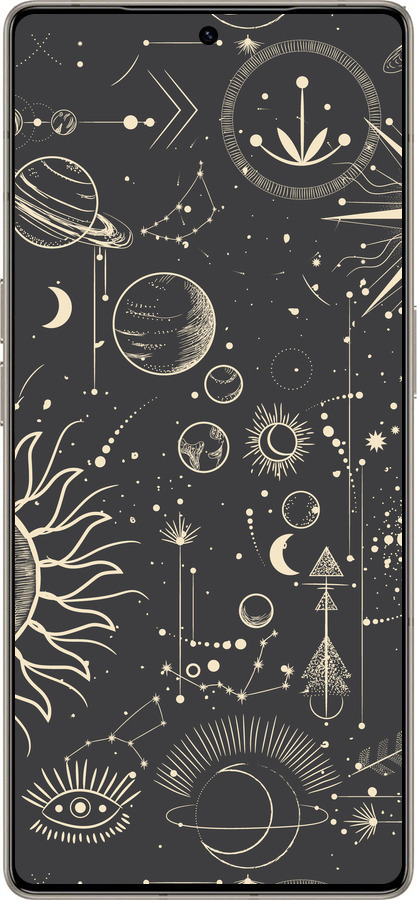 Силіконовий чехол Фаза місяця для Infinix Note 50 Pro+ - 5605u-4041 изображение 