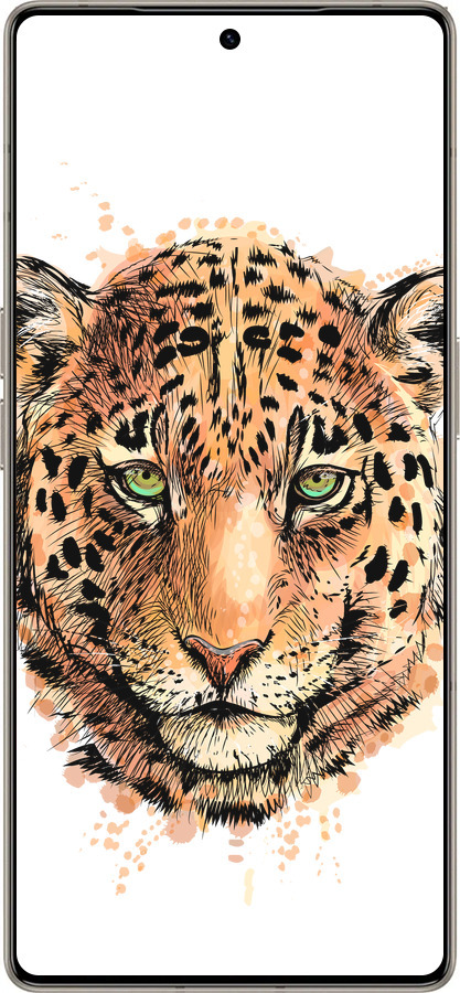 Силиконовый чехол Леопард v2 для Infinix Note 50 Pro+ - 5606u-4041 изображение 