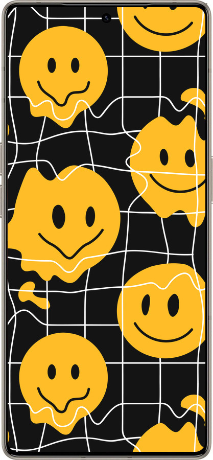 Силиконовый чехол Смайлы v3 для Infinix Note 50 Pro+ - 5623u-4041 изображение 