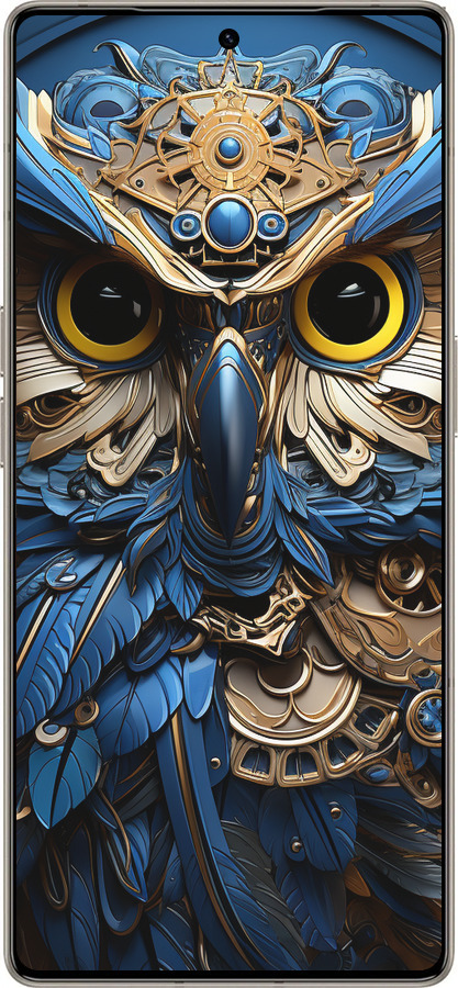 Силіконовий чехол Сова v2 для Infinix Note 50 Pro+ - 5649u-4041 изображение 