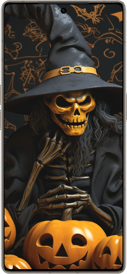 Силіконовий чехол Хелловін 2 для Infinix Note 50 Pro+ - 5654u-4041 изображение 