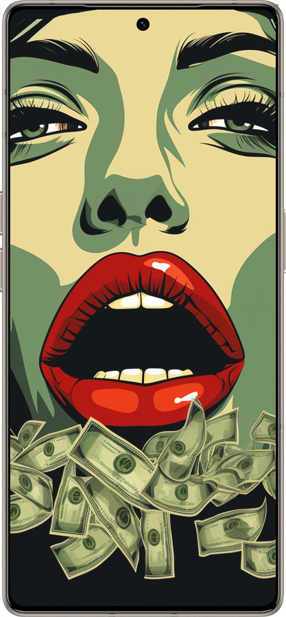 Силиконовый чехол Big money 2 для Infinix Note 50 Pro+ - 5668u-4041 изображение 