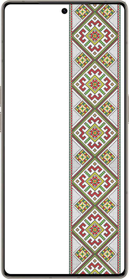 Силіконовий чехол Вишиванка 8 для Infinix Note 50 Pro+ - 574u-4041 изображение 