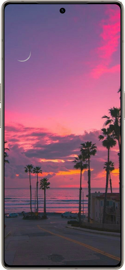 Силиконовый чехол Пальмы для Infinix Note 50 Pro+ - 5873u-4041 изображение 