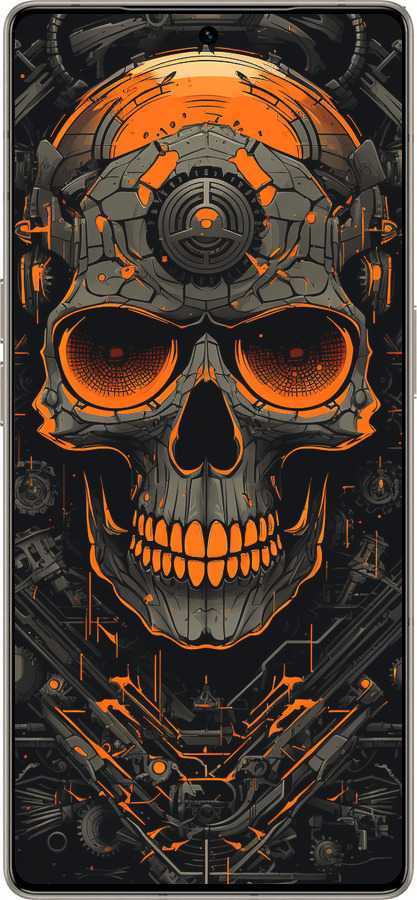 Силиконовый чехол Череп для Infinix Note 50 Pro+ - 5952u-4041 изображение 