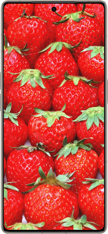 Силиконовый чехол Клубника для Infinix Note 50 Pro+ - 6020u-4041 изображение 