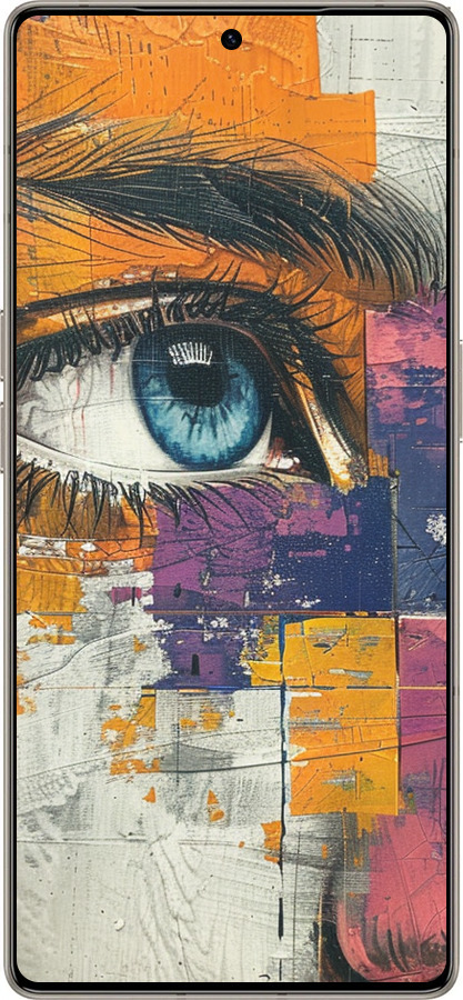 Силиконовый чехол Цветная фреска для Infinix Note 50 Pro+ - 6032u-4041 изображение 