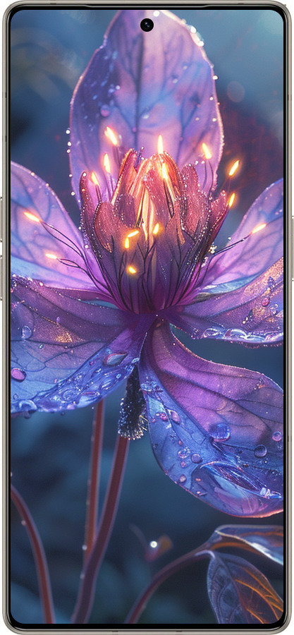 Силиконовый чехол Магический цветок для Infinix Note 50 Pro+ - 6038u-4041 изображение 