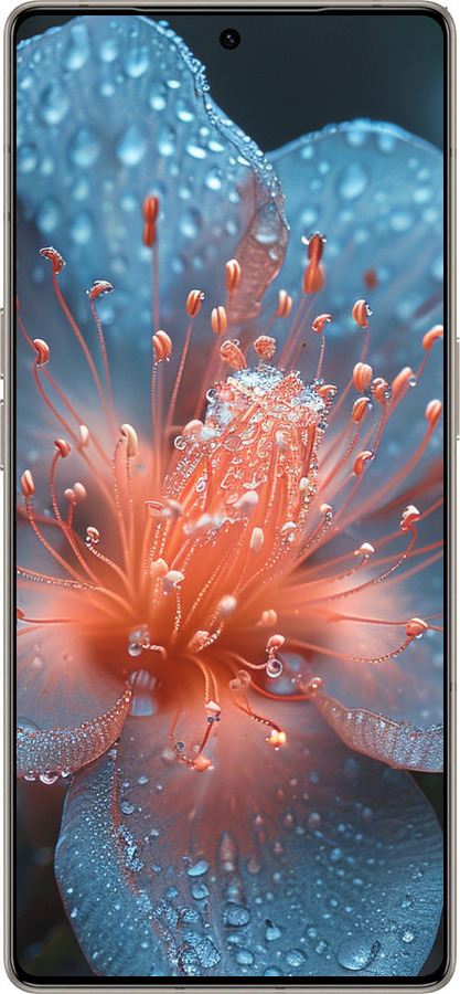 Силиконовый чехол Роса на цветке для Infinix Note 50 Pro+ - 6039u-4041 изображение 