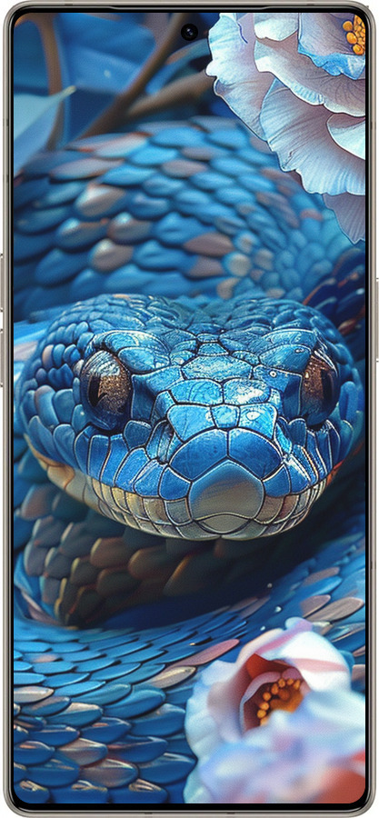 Силиконовый чехол Blue Snake для Infinix Note 50 Pro+ - 6079u-4041 изображение 