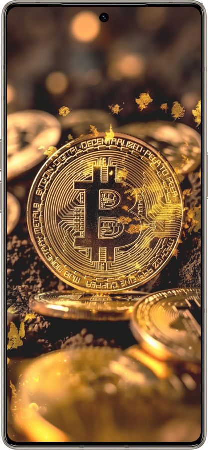 Силиконовый чехол Золотая лихорадка биткойна для Infinix Note 50 Pro+ - 6089u-4041 изображение 