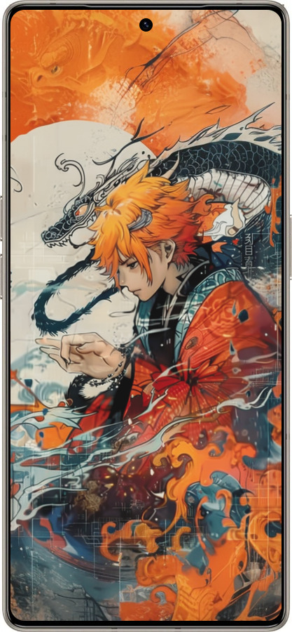 Силіконовий чехол Зеніцу Агацума для Infinix Note 50 Pro+ - 6114u-4041 изображение 