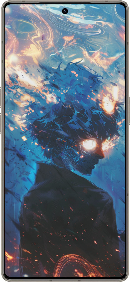 Силіконовий чехол Сатору Годжо для Infinix Note 50 Pro+ - 6129u-4041 изображение 