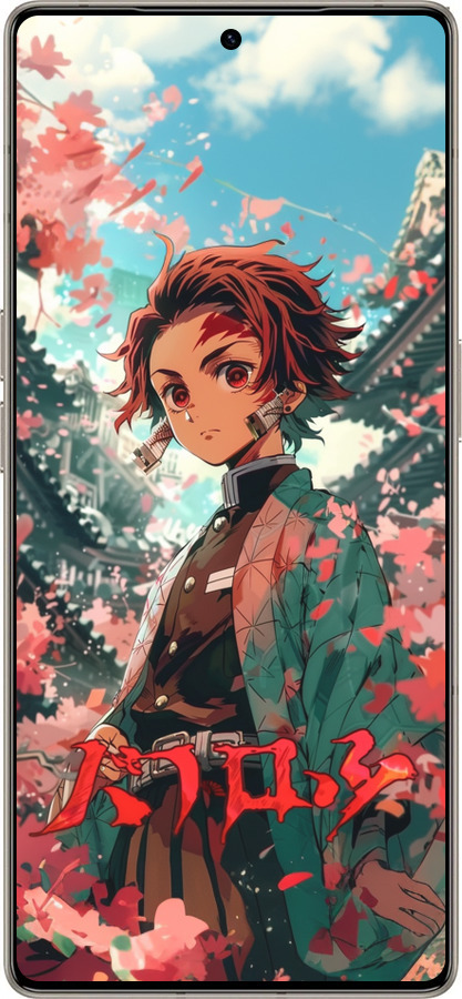 Силіконовий чехол Tanjiro Kamado для Infinix Note 50 Pro+ - 6132u-4041 изображение 