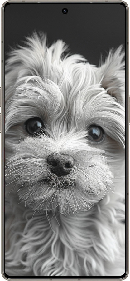 Силиконовый чехол Мальтипу на чорном фоне для Infinix Note 50 Pro+ - 6156u-4041 изображение 