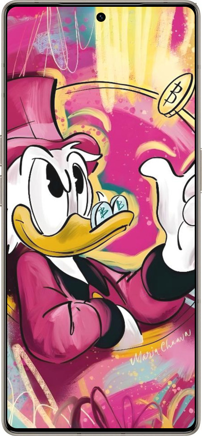 Силіконовий чехол Скрудж для Infinix Note 50 Pro+ - 6283u-4041 изображение 