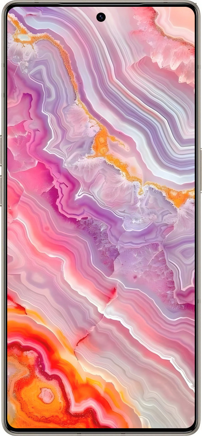 Силіконовий чехол Мрамор 2 для Infinix Note 50 Pro+ - 6307u-4041 изображение 