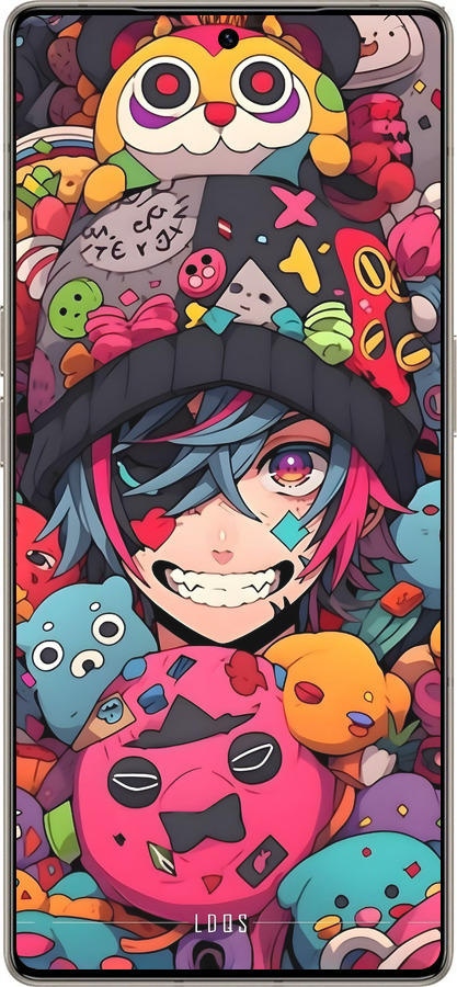 Силиконовый чехол Аниме парень для Infinix Note 50 Pro+ - 6317u-4041 изображение 