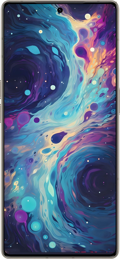 Силиконовый чехол Арт акварель для Infinix Note 50 Pro+ - 6329u-4041 изображение 