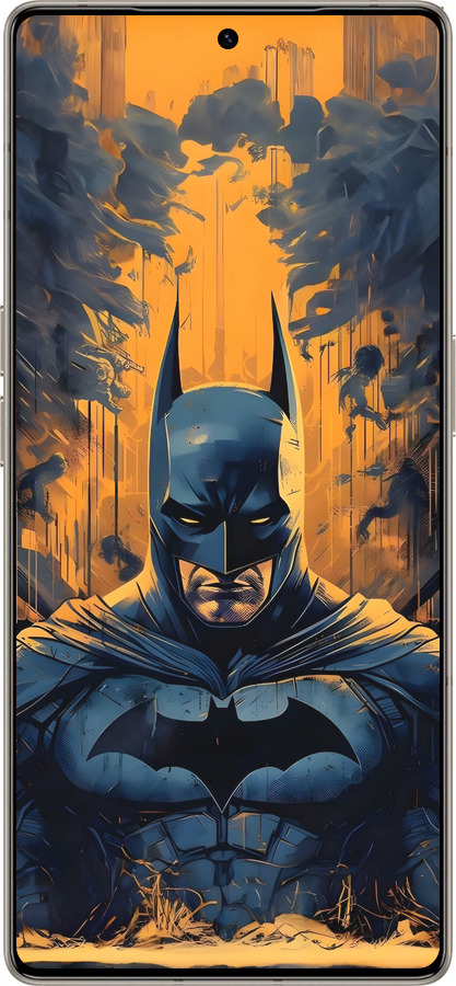 Силиконовый чехол Бэтмен для Infinix Note 50 Pro+ - 6335u-4041 изображение 