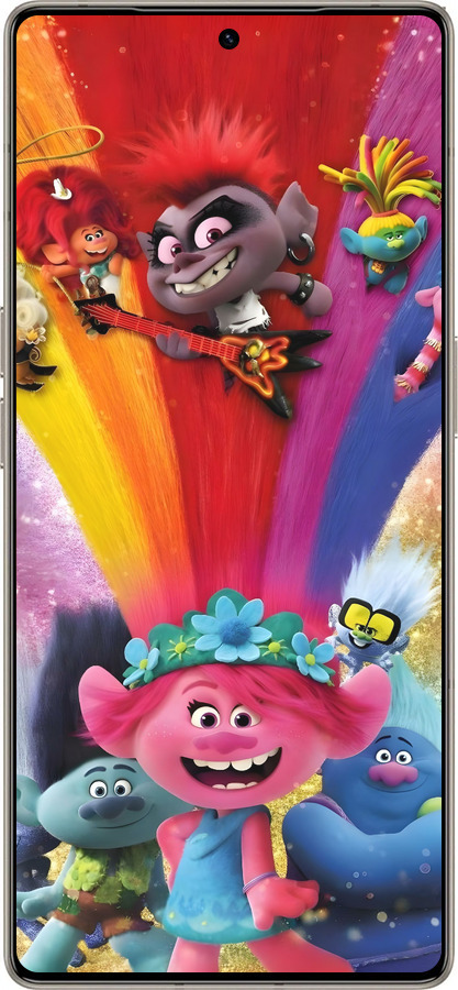 Силіконовий чехол Тролі для Infinix Note 50 Pro+ - 6343u-4041 изображение 